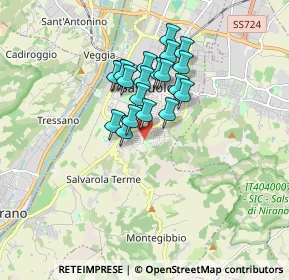 Mappa Viale E. Montale, 41049 Sassuolo MO, Italia (1.2995)