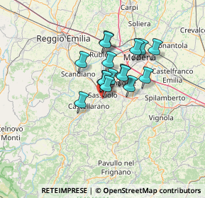 Mappa Viale E. Montale, 41049 Sassuolo MO, Italia (9.06125)