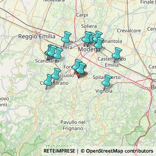 Mappa Via Giuseppe Garibaldi, 41053 Maranello MO, Italia (11.9375)