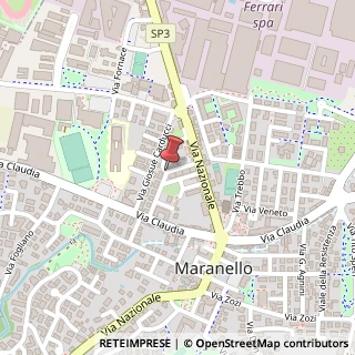 Mappa Via Garibaldi, 56, 41053 Maranello, Modena (Emilia Romagna)