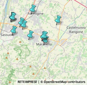 Mappa Via Giuseppe Garibaldi, 41053 Maranello MO, Italia (4.1075)