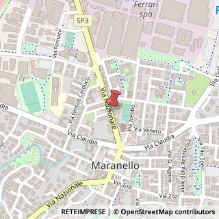 Mappa Via nazionale 4, 41053 Maranello, Modena (Emilia Romagna)