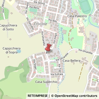 Mappa Via Ghiarella, 149, 41042 Fiorano Modenese, Modena (Emilia Romagna)