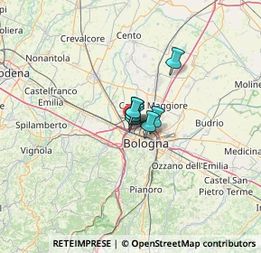 Mappa Guglielmo Marconi Airport, 40132 Bologna BO, Italia (35.60846)