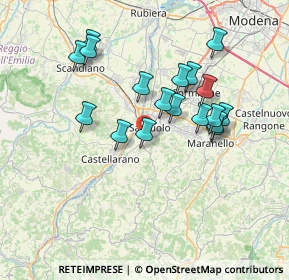 Mappa Via SS. Consolata, 41049 Sassuolo MO, Italia (6.66333)