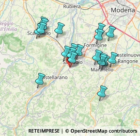 Mappa Via SS. Consolata, 41049 Sassuolo MO, Italia (6.8295)