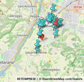 Mappa Via SS. Consolata, 41049 Sassuolo MO, Italia (1.496)