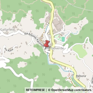 Mappa Via Augusto Cavenna, 3/3, 16014 Campomorone, Genova (Liguria)