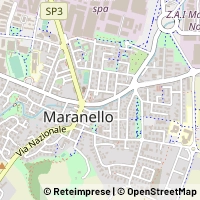 Kaart Maranello