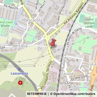 Mappa Via Francesco Zanardi, 157, 40131 Bologna, Bologna (Emilia Romagna)