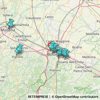 Mappa Via Giunio Bruto, 40132 Bologna BO, Italia (14.22)