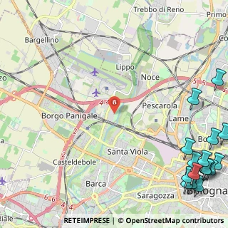 Mappa Via Giunio Bruto, 40132 Bologna BO, Italia (4.00688)