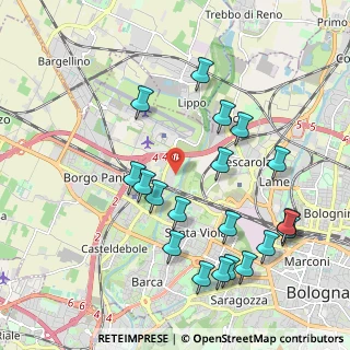 Mappa Via Giunio Bruto, 40132 Bologna BO, Italia (2.246)