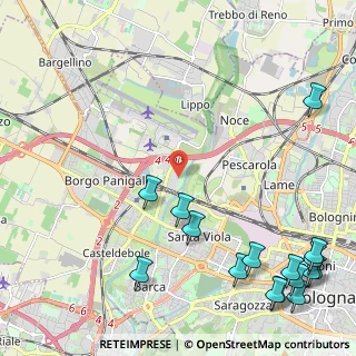 Mappa Via Giunio Bruto, 40132 Bologna BO, Italia (3.31563)