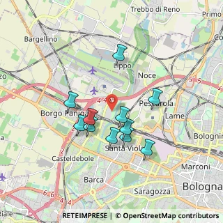 Mappa Via Giunio Bruto, 40132 Bologna BO, Italia (1.51273)