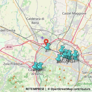 Mappa Via Giunio Bruto, 40132 Bologna BO, Italia (4.52462)