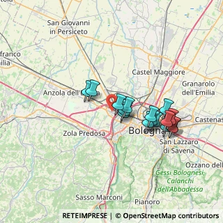 Mappa Via Luigi Pasteur, 40132 Bologna BO, Italia (6.1275)