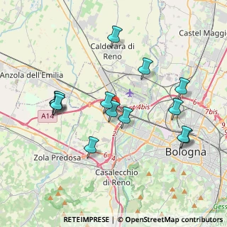Mappa Via Luigi Pasteur, 40132 Bologna BO, Italia (3.92643)