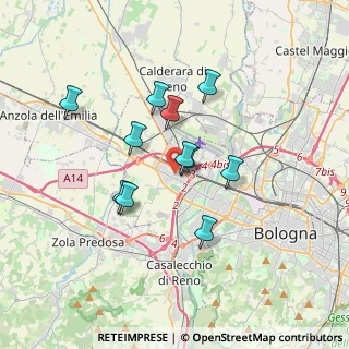 Mappa Via Luigi Pasteur, 40132 Bologna BO, Italia (2.90727)