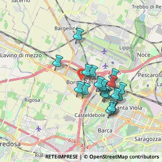 Mappa Via Luigi Pasteur, 40132 Bologna BO, Italia (1.59684)