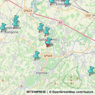 Mappa Via Pilamiglio, 41057 Spilamberto MO, Italia (5.99818)