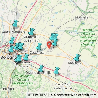 Mappa Via Tubertini G., 40054 Budrio BO, Italia (9.6245)