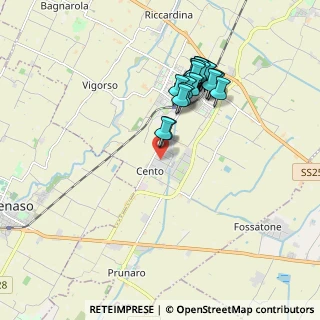 Mappa Via Tubertini G., 40054 Budrio BO, Italia (1.757)