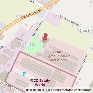 Mappa Via Paolo Canali, 15m, 40127 Castel Maggiore, Bologna (Emilia Romagna)
