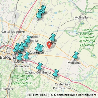 Mappa Via Faustino Trebbi, 40054 Budrio BO, Italia (9.272)