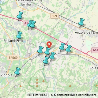 Mappa Via Magione, 40053 Valsamoggia BO, Italia (4.3075)