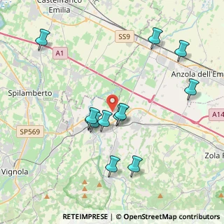 Mappa Via Magione, 40053 Valsamoggia BO, Italia (3.92417)