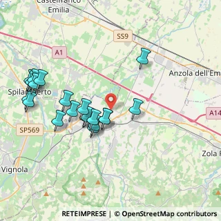 Mappa Via Magione, 40053 Valsamoggia BO, Italia (4.0905)