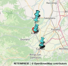 Mappa Strada Regione Braida, 12022 Busca CN, Italia (11.6725)