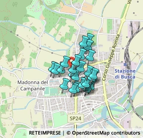 Mappa Strada Regione Braida, 12022 Busca CN, Italia (0.28214)