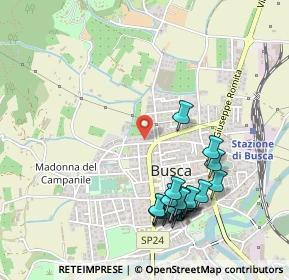 Mappa Strada Regione Braida, 12022 Busca CN, Italia (0.561)