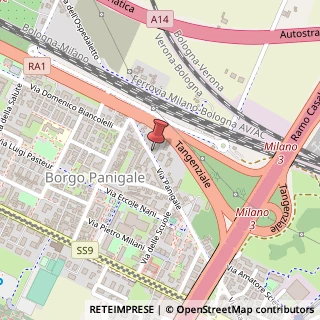Mappa Via Panigale, 57, 40132 Bologna, Bologna (Emilia Romagna)