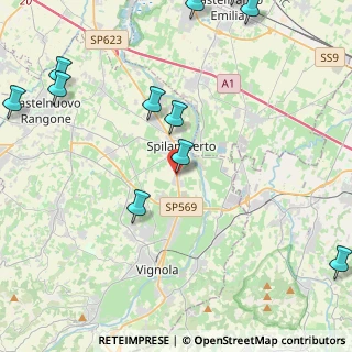 Mappa Via Po, 41057 Spilamberto MO, Italia (5.95545)