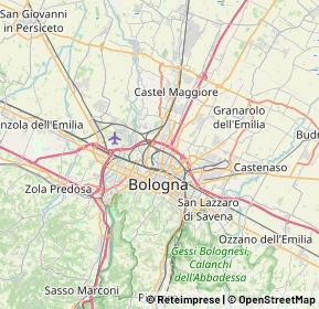 Mappa 40129 Bologna BO, Italia (5.964)