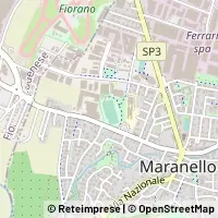 Mapa Maranello
