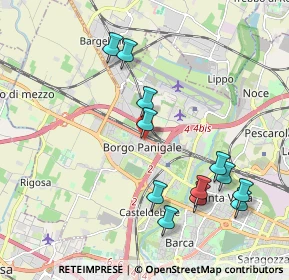 Mappa Via Bernardino Ramazzini, 40132 Bologna BO, Italia (2.13)