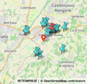 Mappa Via Rolda, 41014 Castelvetro di Modena MO, Italia (1.273)