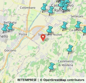 Mappa Via Rolda, 41014 Castelvetro di Modena MO, Italia (3.11529)