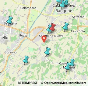 Mappa Via Rolda, 41014 Castelvetro di Modena MO, Italia (2.675)