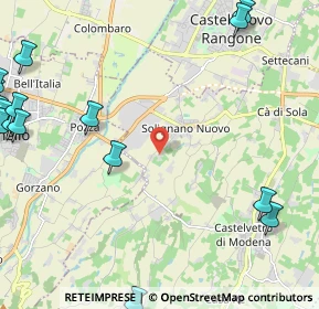 Mappa Via Rolda, 41014 Castelvetro di Modena MO, Italia (3.6975)