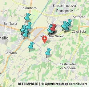 Mappa Via Rolda, 41014 Castelvetro di Modena MO, Italia (1.6465)