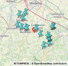 Mappa Via Rolda, 41014 Castelvetro di Modena MO, Italia (6.94176)