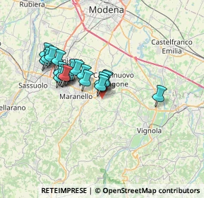 Mappa Via Rolda, 41014 Castelvetro di Modena MO, Italia (5.933)