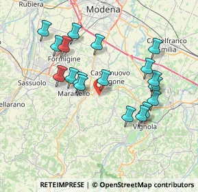 Mappa Via Rolda, 41014 Castelvetro di Modena MO, Italia (7.29667)