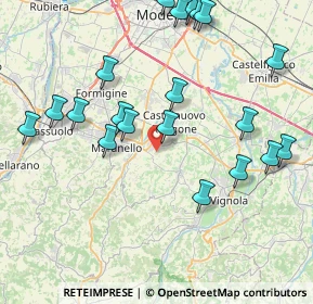 Mappa Via Rolda, 41014 Castelvetro di Modena MO, Italia (9.31)