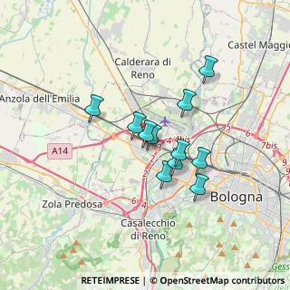 Mappa Via Girilamo Mercuriale, 40132 Bologna BO, Italia (2.60545)